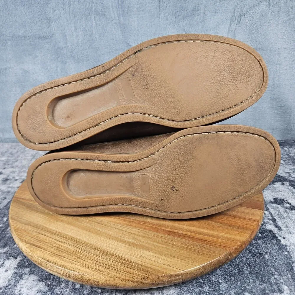 LL Bean Signature Jackman Ranger Moc Toe Chukka Boots Mens 10 D Brown Leather